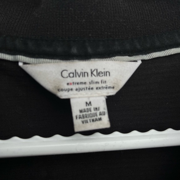 Calvin Klein black golf polo - medium - Picture 4 of 5